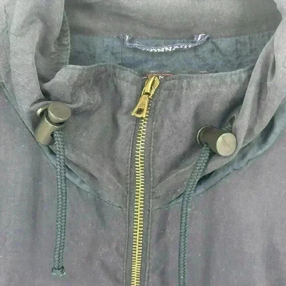 Vintage Faconnable Hidden Hoodie Pull Over Jacket 1/4 Zip Windbreaker Mens XL - Picture 6 of 16